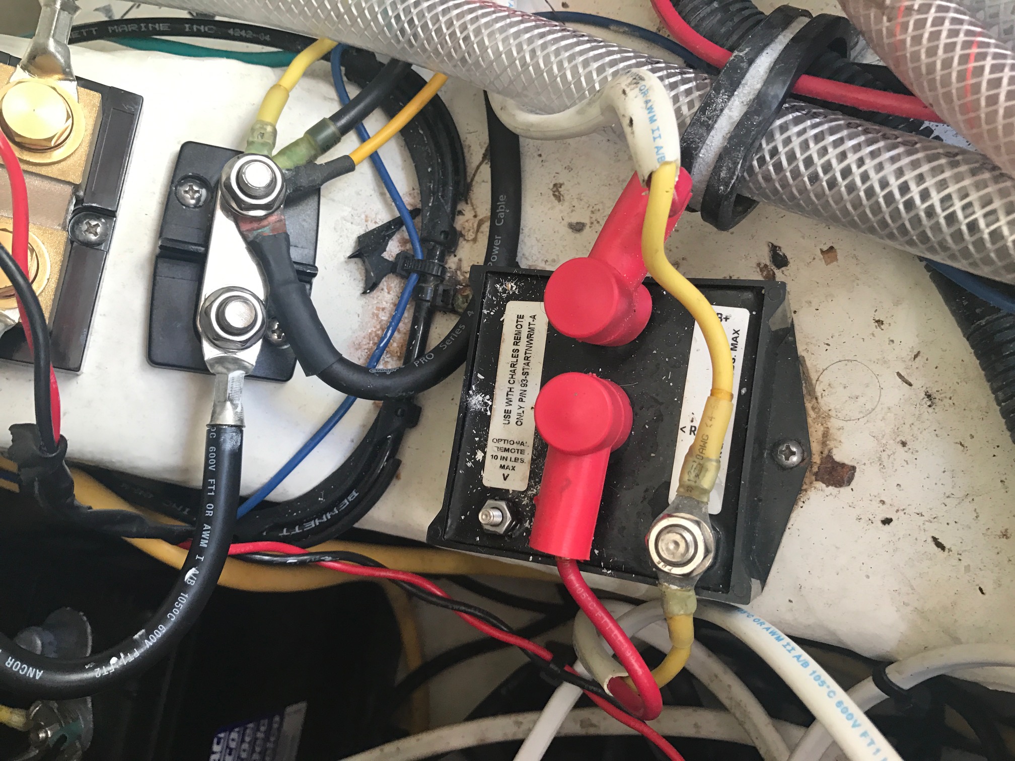 Shunt wiring for an add-on ammeter - The Hull Truth ... auto wiring spools 